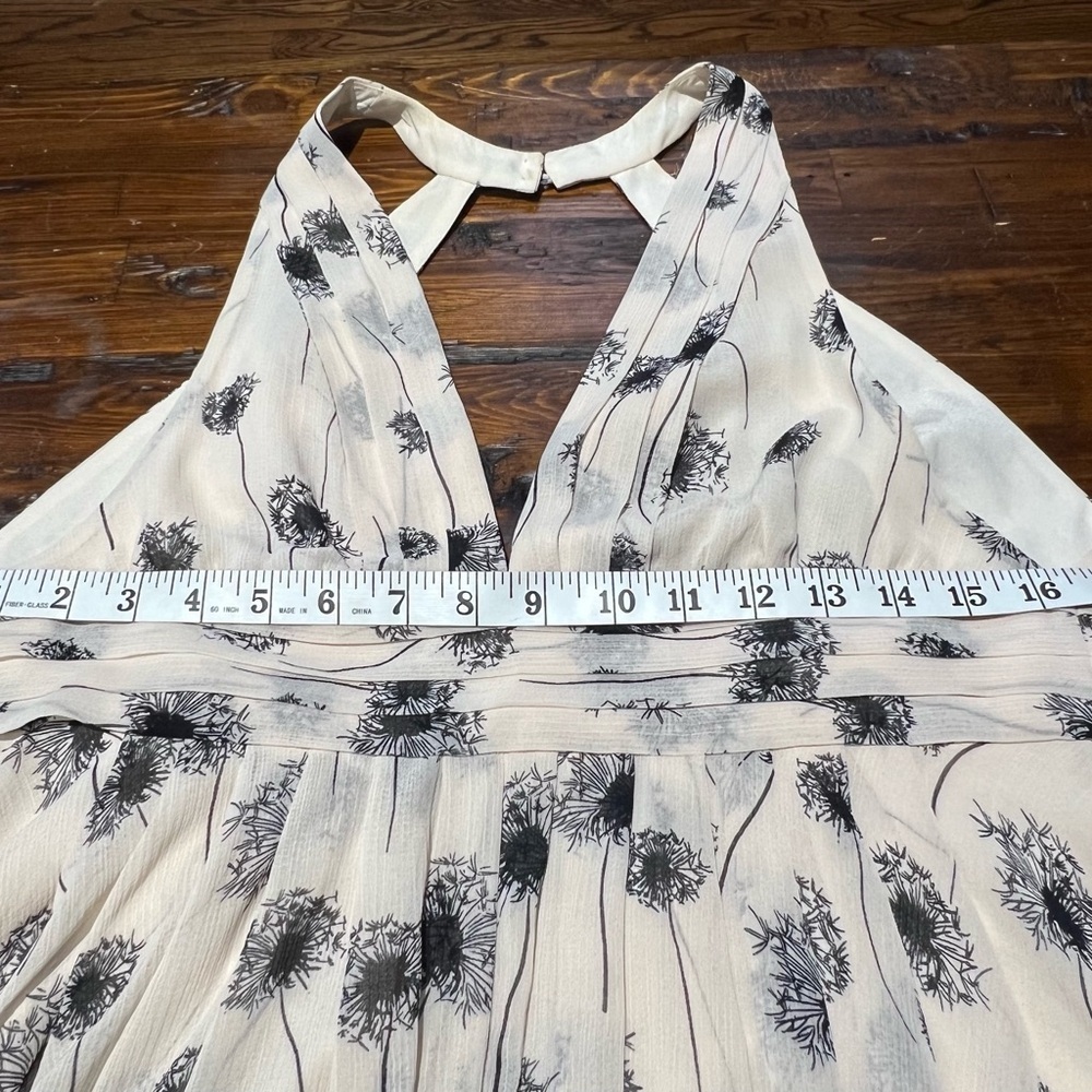 Urban Outfitters Kimchi Blue Dandelion Halter Mini Dress 6 excellent condition - Picture 8 of 9